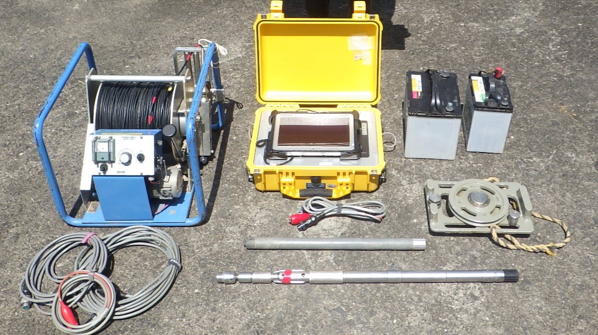 密度検層の測定例1