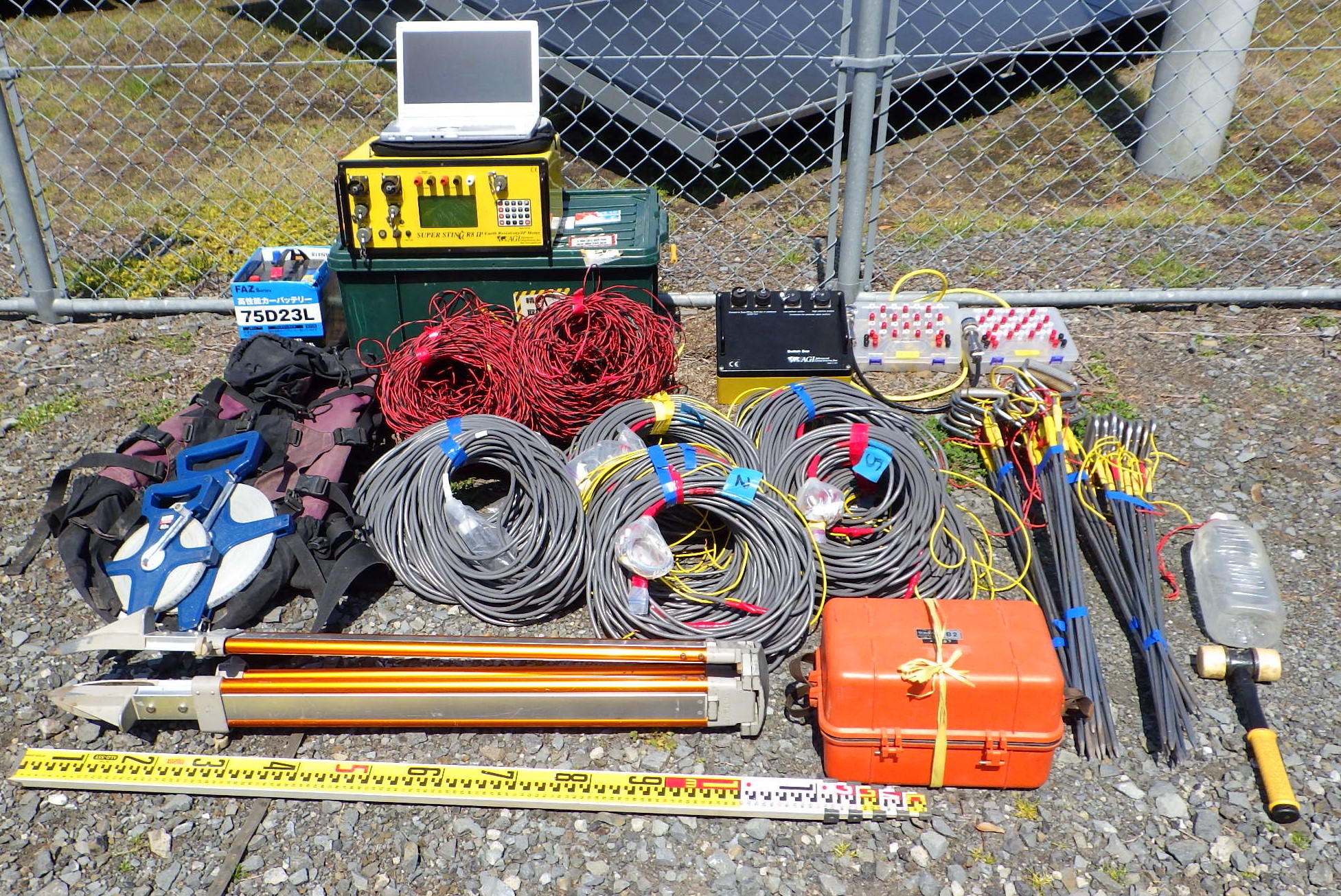 電気探査の測定例2