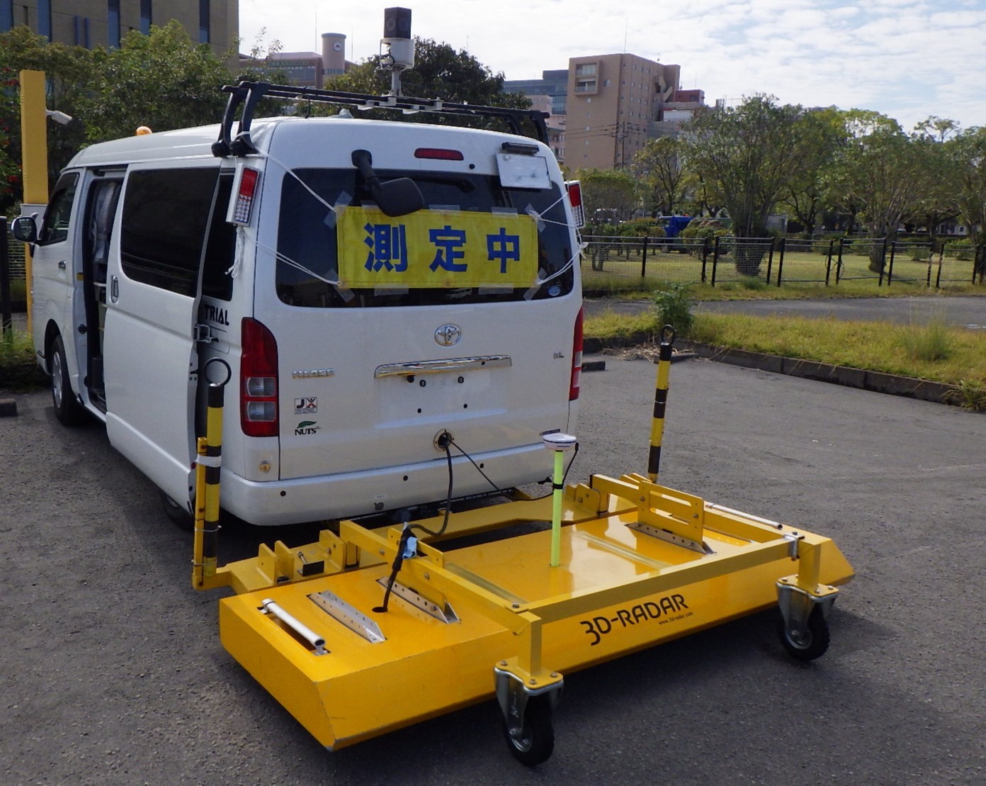 地中レーダ探査の測定例2