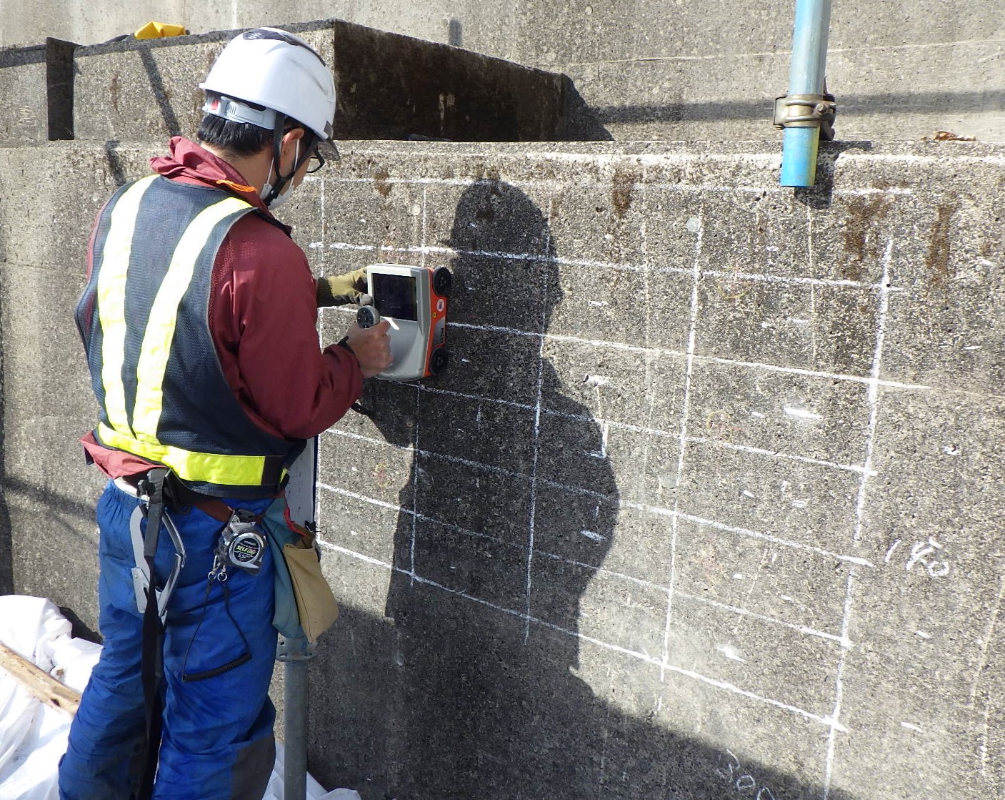 地中レーダ探査の測定例3