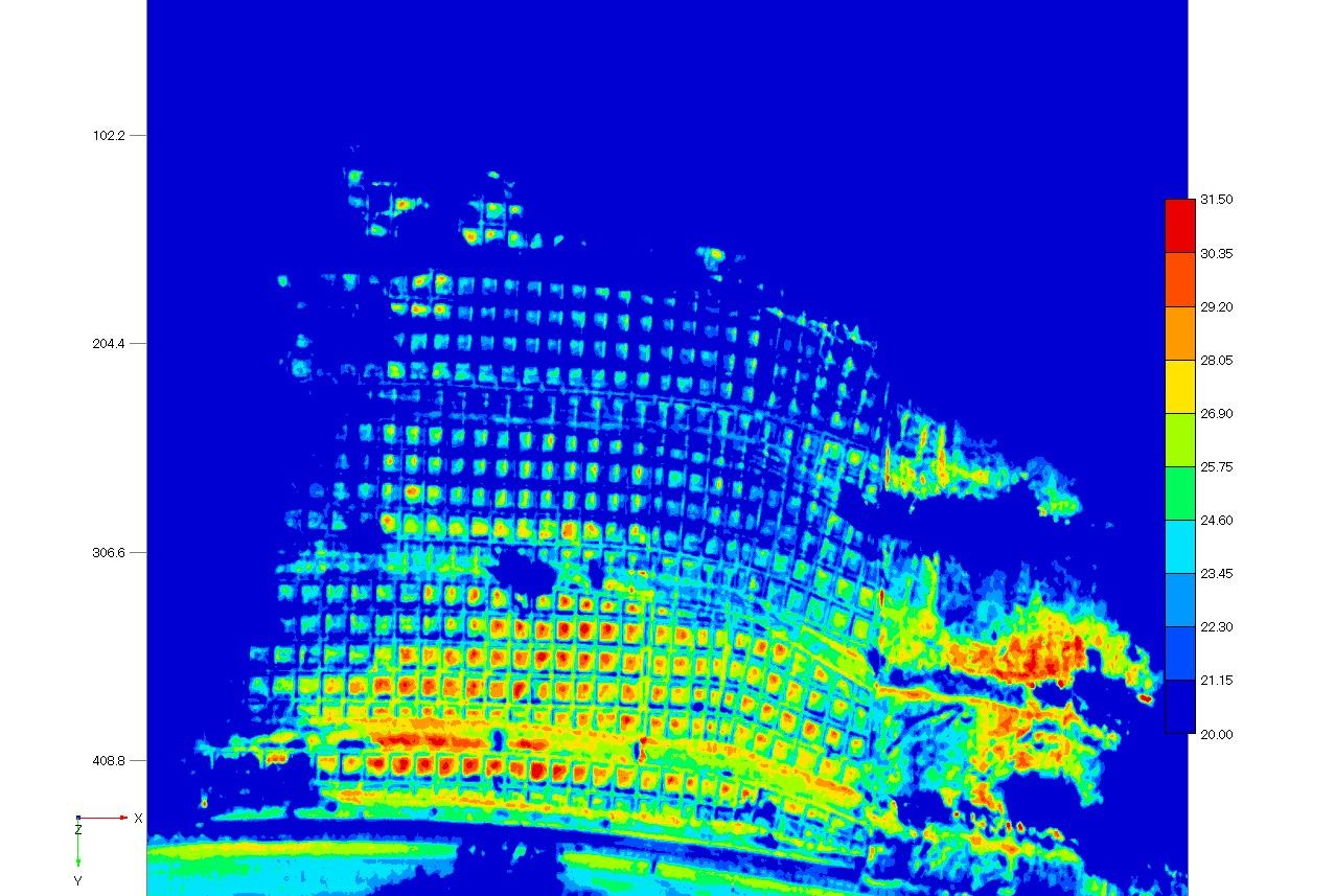 赤外線探査の測定例3